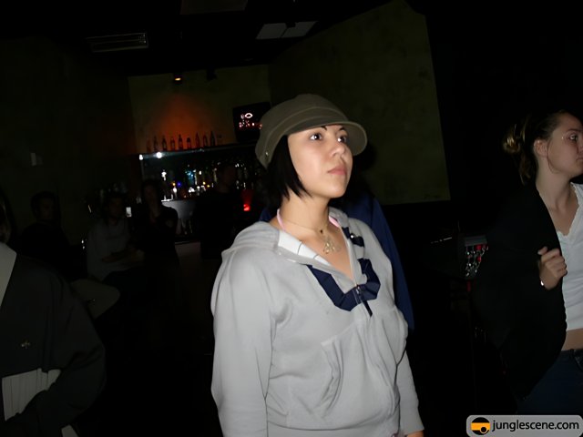 Pub Portrait: Woman in Hat