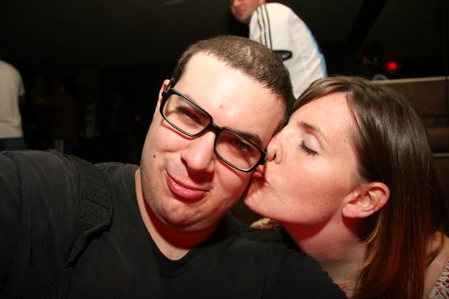 Stolen Kiss at a Nightclub Party in 2006
