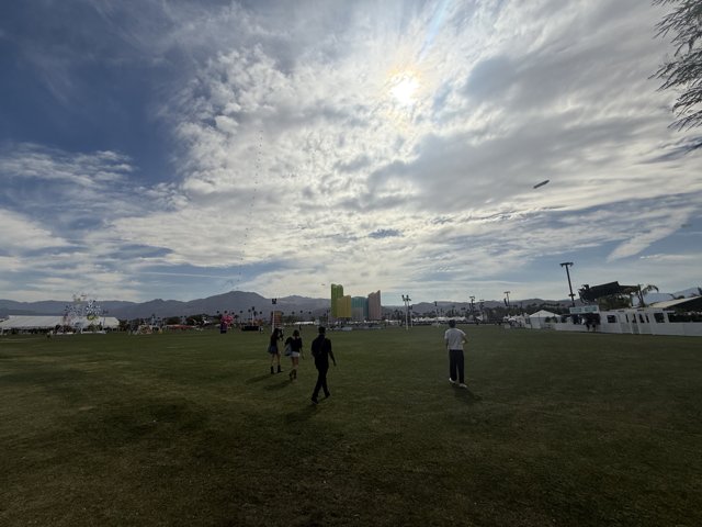 April Skies Over Indio
