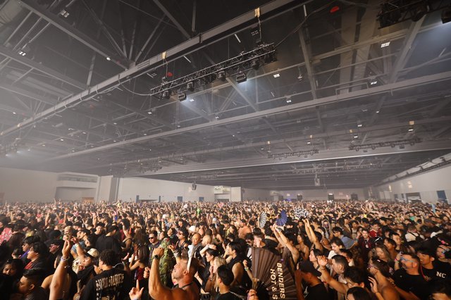 Massive Indoor Crowd at Wobbleland EDM Festival 2026