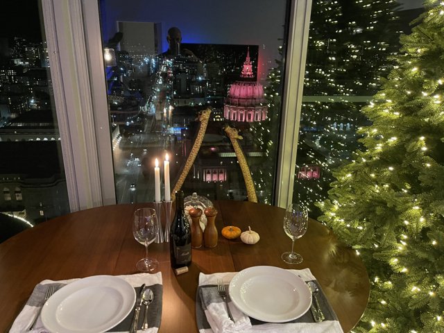 Cozy Christmas Dinner for Two