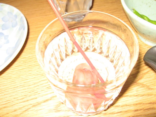 Glass of Lemonade with a Straw