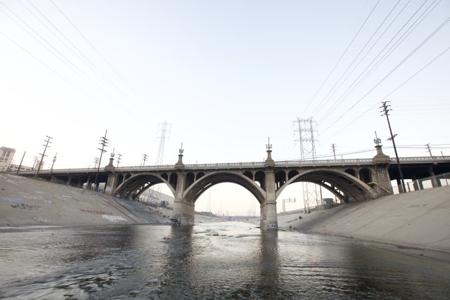 Arching Over the LA River