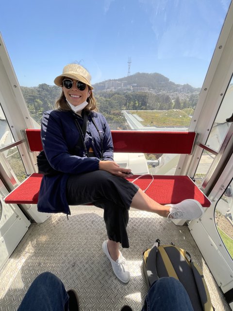 Sitting Pretty in a San Francisco Gondola