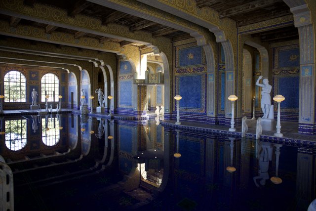 Enchanting Reflections of Hearst Castle