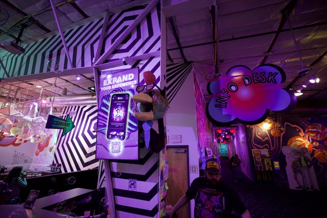 Immersive Digital Art Installation at Contemporary Exhibition Space
