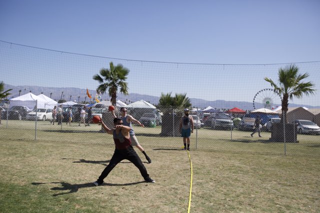 Frisbee Fun in the Coachella Valley