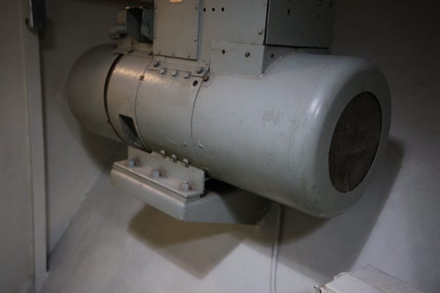Vintage Aircraft Launch Catapult Mechanism on USS Hornet