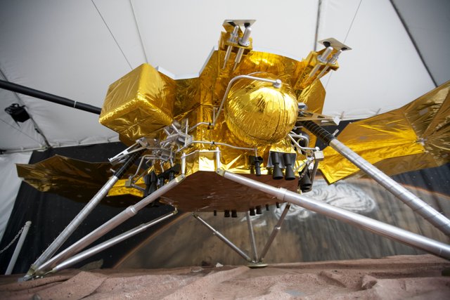JPL Mars Lander on Display