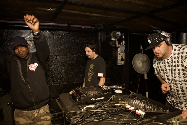DJ Trio at Pure Filth Gig