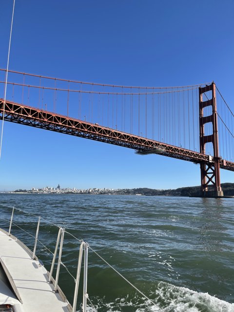 Serenity under the Golden Gate Bridge
