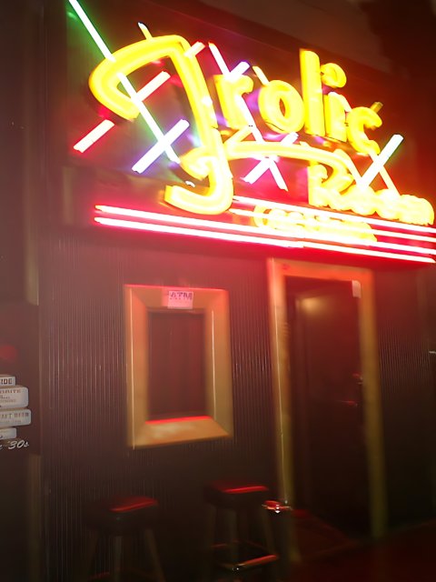Neon Sign at Jolie's Diner