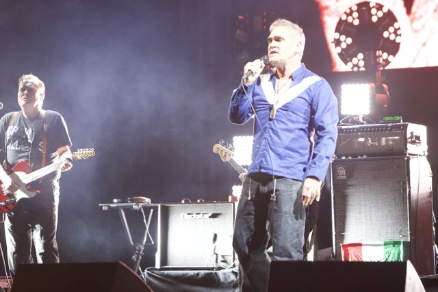 Morrissey and Boz Boorer rock the stage
