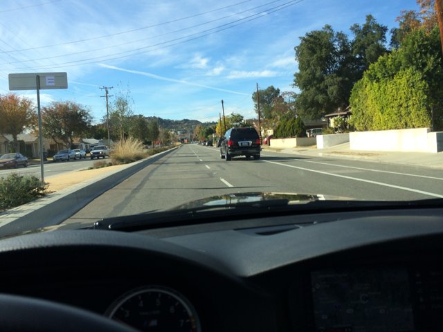 Driving Through Altadena