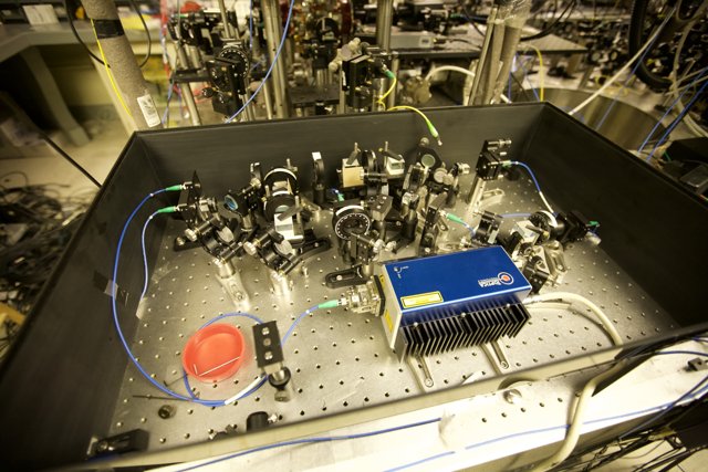 Wired Machine in Caltech Quantum Lab