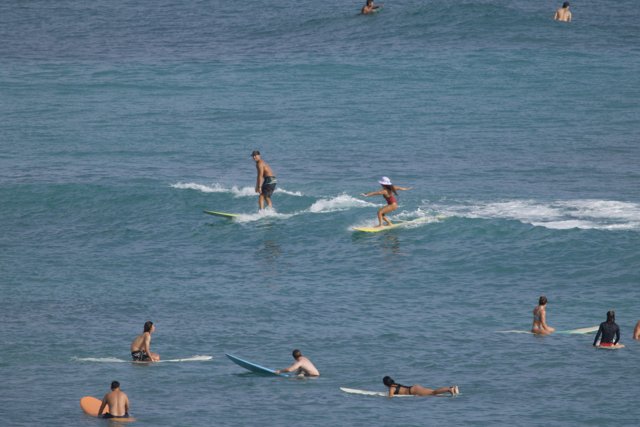 Catching Waves: A Day of Surfing in Hawaii