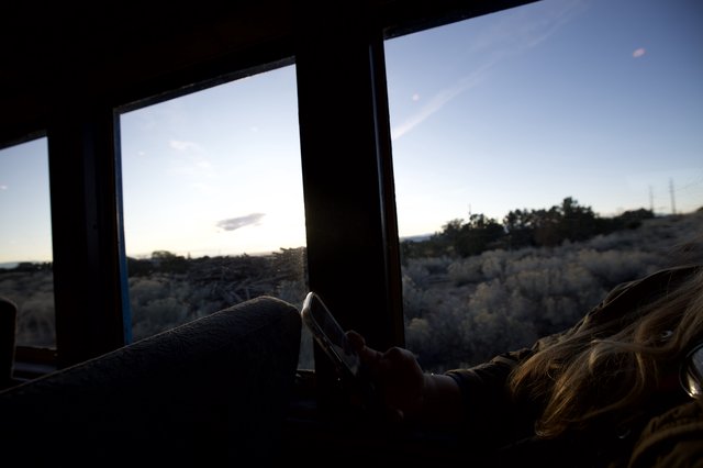 Desert Twilight Journey Through the Window