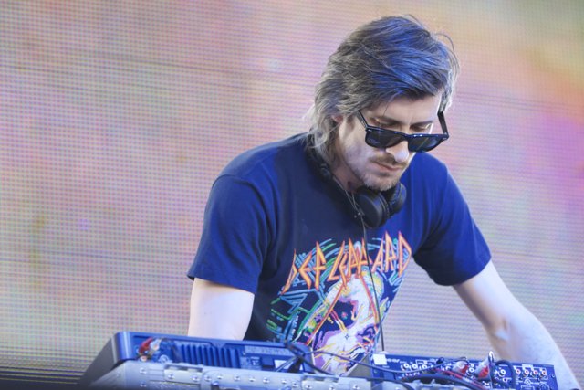 Sunglasses and Turntables at Coachella