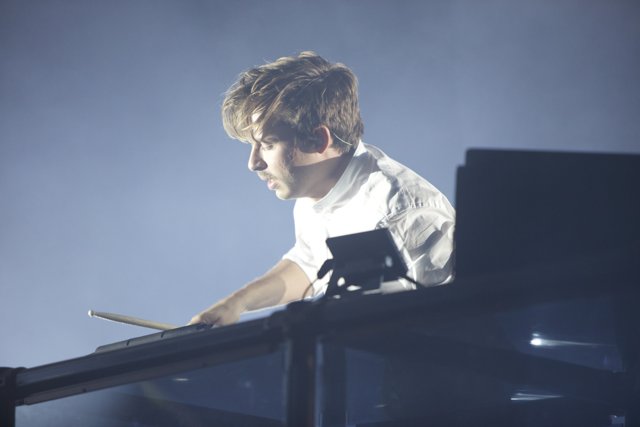 White-Shirted Musician Wows Coachella with Piano Solo