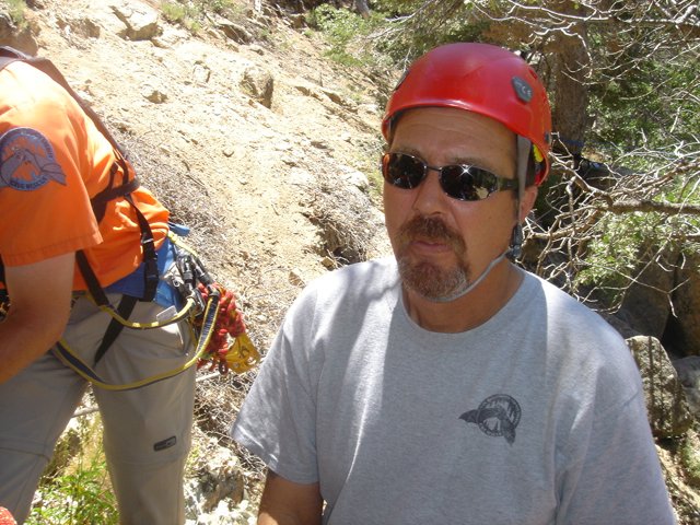 Red Helmet Climbing Adventure