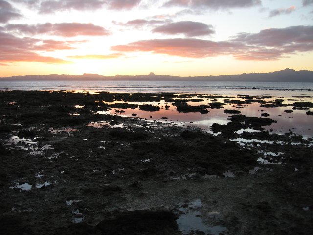 Serene Sunset at the Beach