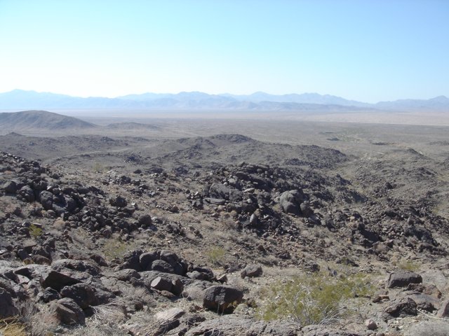Majestic Desert Mountain Range