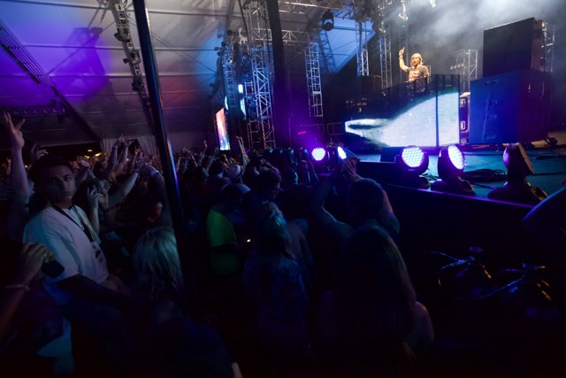 David Guetta Lights Up Coachella Crowd