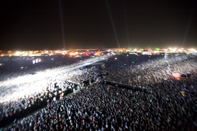 Electric Night: The Crowd Comes Alive at Coachella