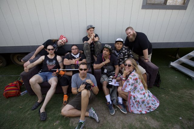 Coachella Squad Hangout