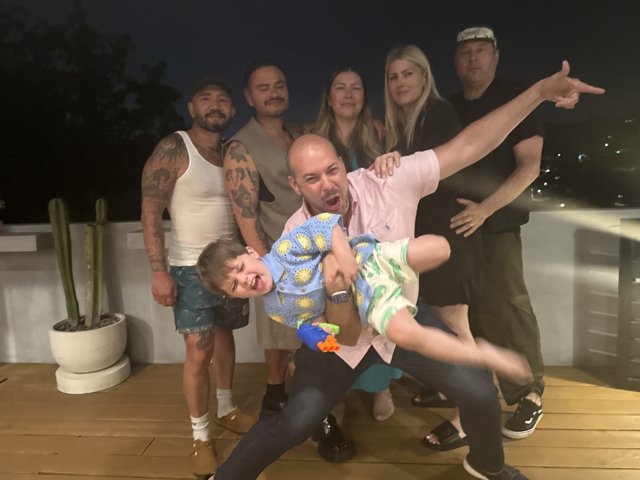 Summer Evening Laughter