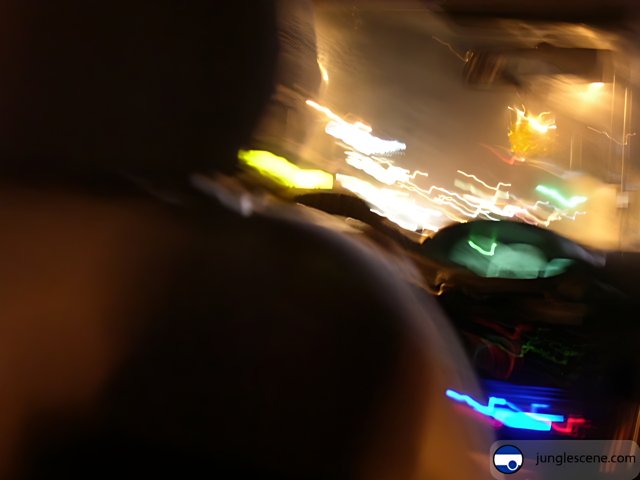 Blurry Night Ride