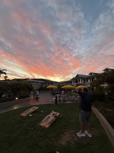 Evening Games at Avila Beach