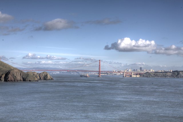 Promontory View of Golden Gate Bridge