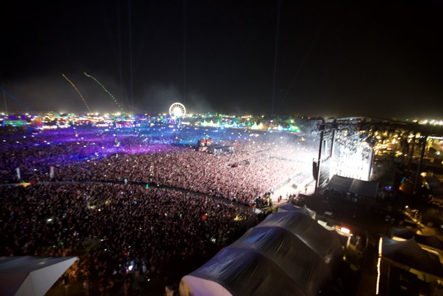 Electrifying Night at Coachella Music Festival