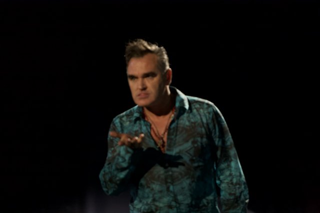Morrissey's Hand Gesture at Coachella 2009