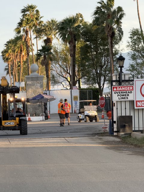 Evening Preparations at Empire Polo Club