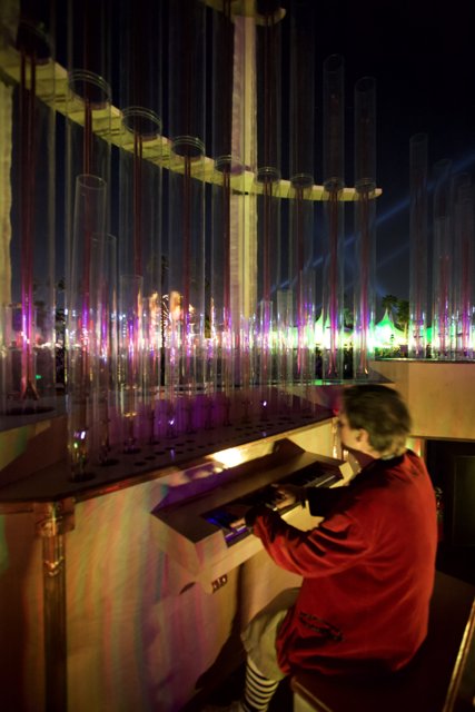 Piano Serenade by the Fountain