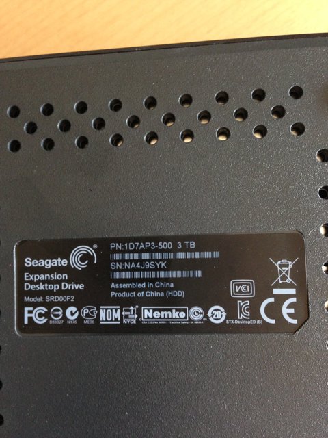 Black Computer with Adapter Sticker