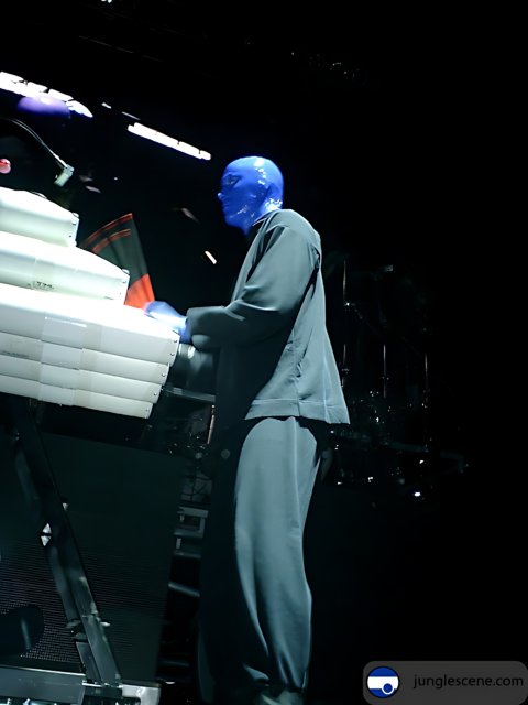 The Blue Man Group: Rocking the Stage at Coachella
