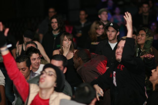 Energized Crowd at Funktion XXXL and Silver Concert