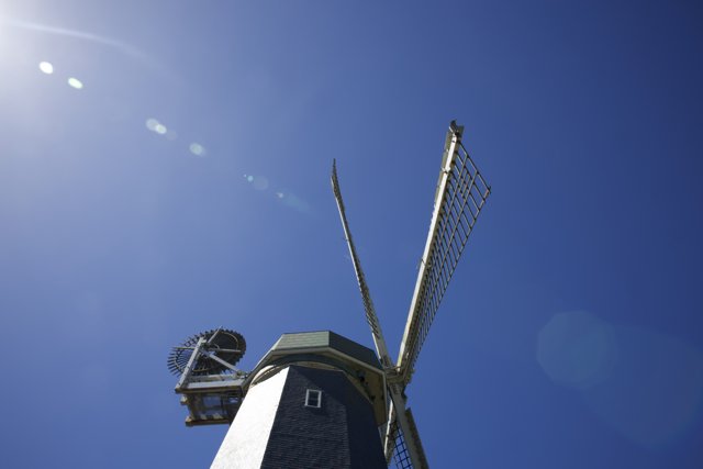 Blue Sky Cadence - The Windmill at Golden Gate Park