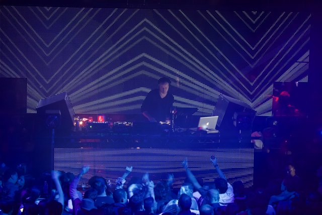 DJ Sasha Rocks the Auditorium with Electrifying Beats