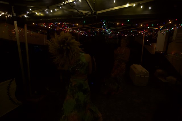 Dancing Under the Lighted Tent