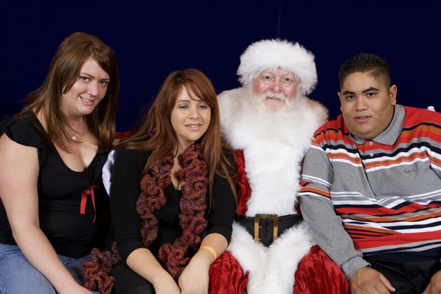 Santa and His Merry Ladies