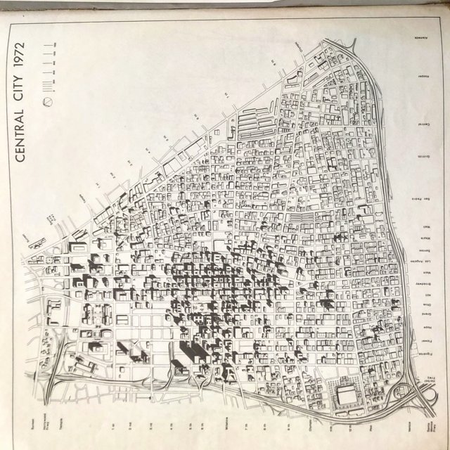 Vintage Map of Chicago
