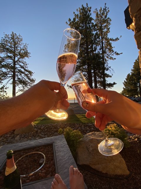 A Toast to Nature's Beauty