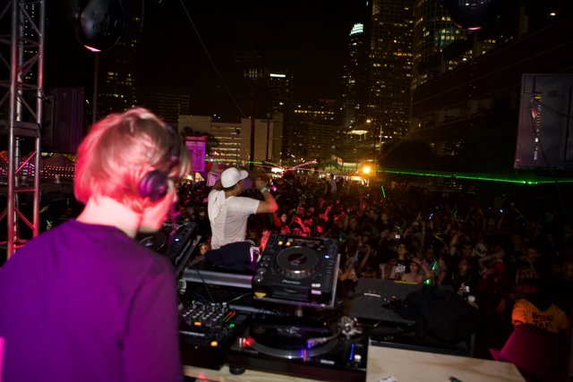 Nightclub DJ on Deck