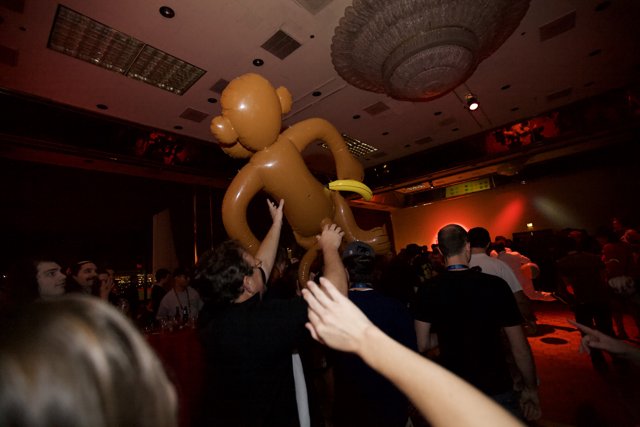 Balloon Crowd at Urban Nightclub