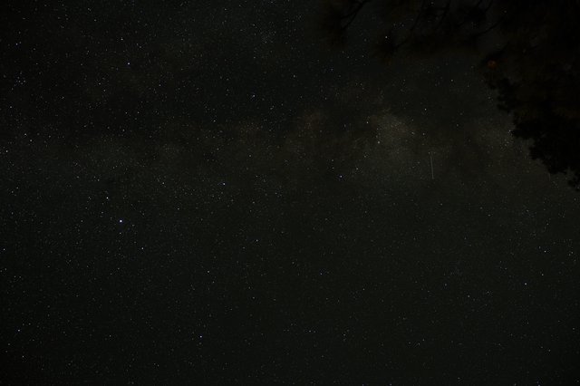Milky Way Glows Over Lassen Volcanic Night Sky