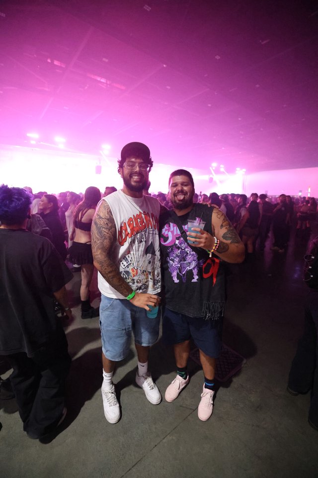 Two Friends Celebrate at Wobbleland 2026 Festival